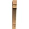 Ekena Millwork Imperial Block Rough Sawn Bracket, Western Red Cedar, 6"W x 46"D x 46"H BKT06X46X46IMP05RWR - alternate 3